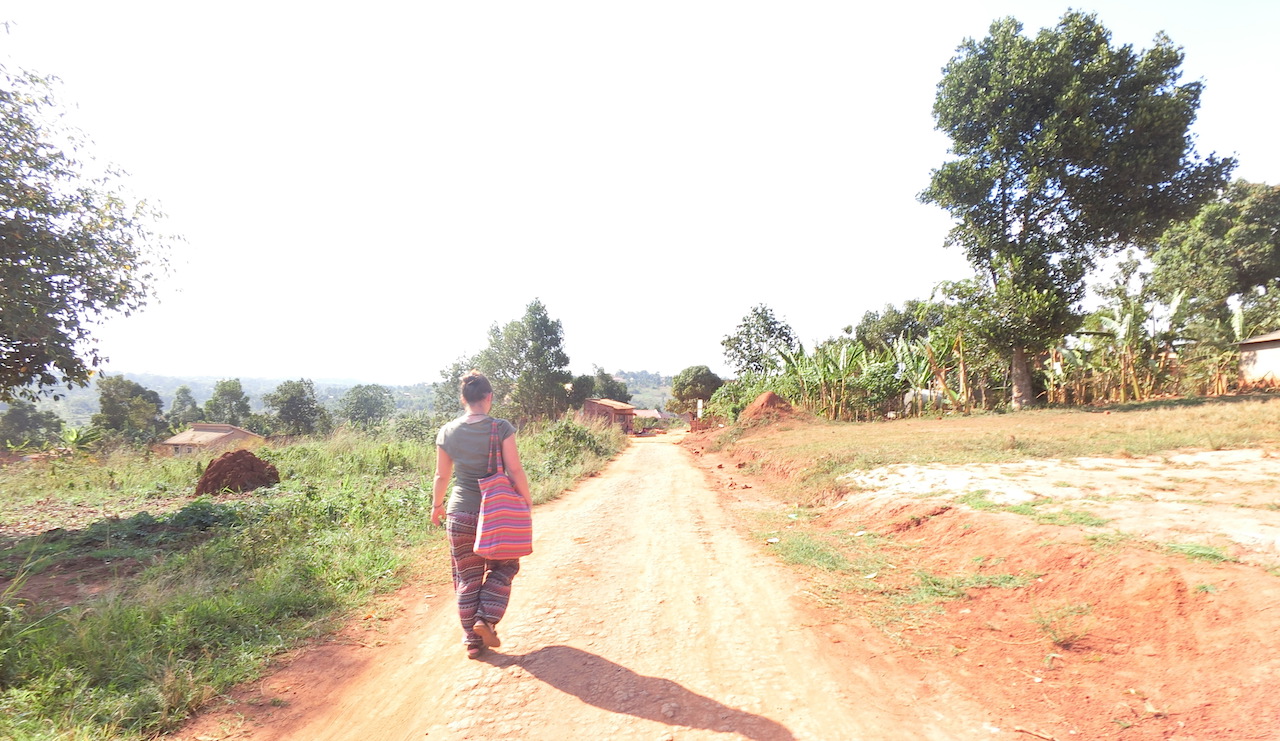 Julia Galler in Uganda